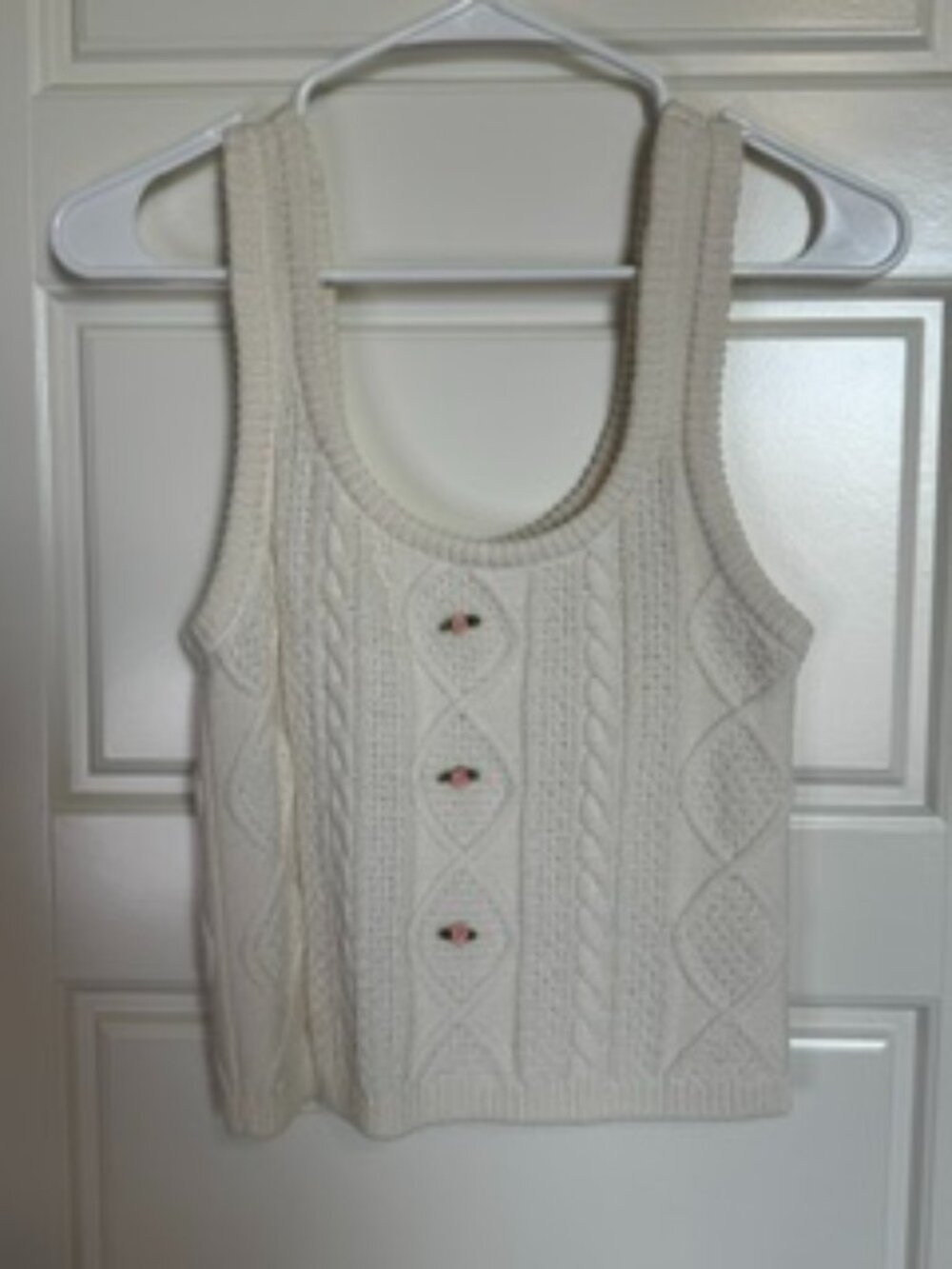 Altar'd State Tank Top - Very girly w/ small pink flowers